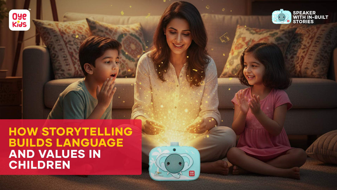 How Storytelling Builds Language and Values in Children