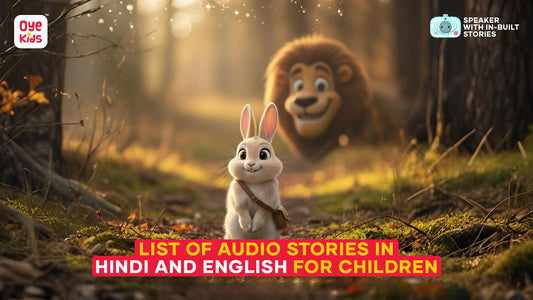 List of Audio Stories in Hindi and English for Childrens